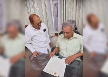 BJP leader Baburao Chinchansur submitted his resignation from the legislative council on Monday. (supplied)