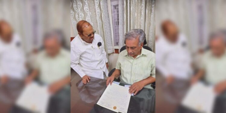 BJP leader Baburao Chinchansur submitted his resignation from the legislative council on Monday. (supplied)