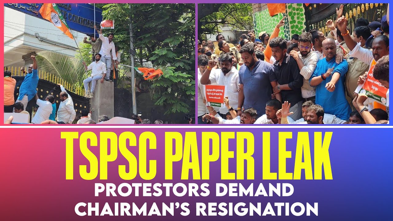 TSPSC paper leak Telangana