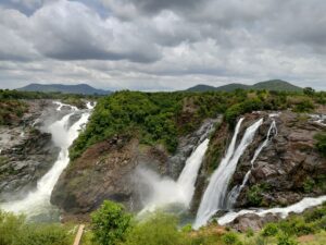 Shivanasamudra Waterfalls bike trip