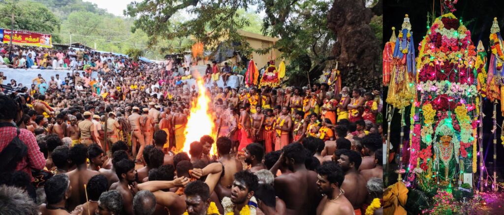 A festival at the Sorimuthu Ayyanar temple in Tirunelveli district (Naresh Kanna)