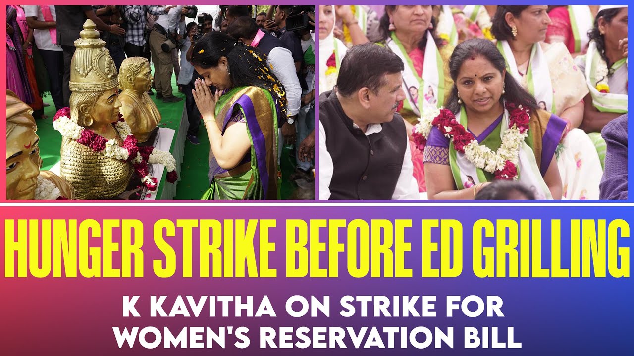 Kavitha hunger strike