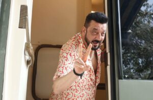 Sanjay Dutt at the sets of the Kannada film 'KD - The Devil'. (Supplied)
