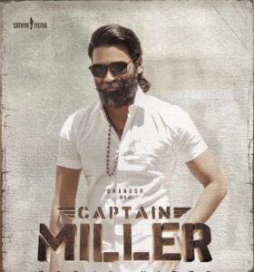 captain miller poster dhanush