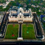 Aerial view of Telangana Secretariat
