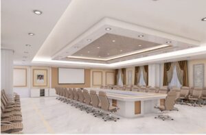CM conference hall in the new Telangana Secretariat