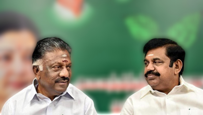O Panneerselvam (left) and Edappadi K Palaniswami (right) have been locked in a bitter power struggle since the passing of party leader J Jayalalithaa in 2016. (Sourced)