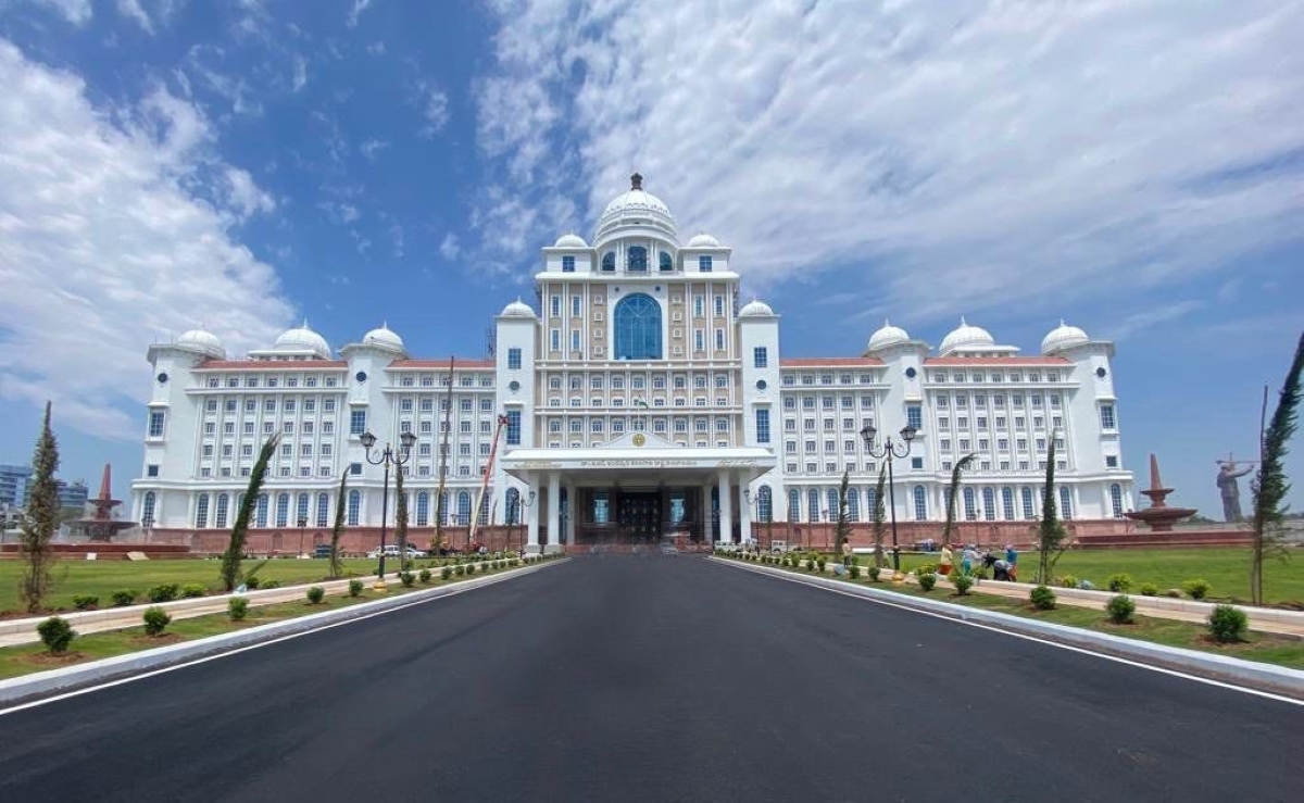 Photo essay: A look at Telangana Secretariat, India's 'tallest' administrative building set to be inaugurated on 30 April