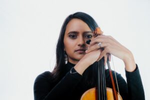 Indo-Australian violinist Bairavi Raman