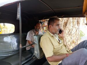 Auto-drivers Sadananda and Vishwanatha from Udupi