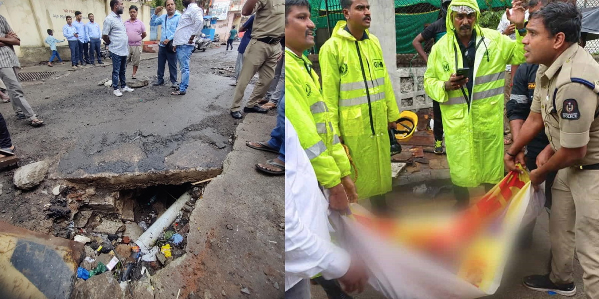 2 GHMC officials suspended over 10-year-old girl's death in Hyderabad open drain incident