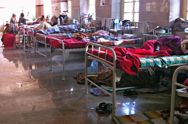 The ward inside Vanivilas Hospital from where an eight-day-old baby was kidnapped, raising serious concerns over security at the hospital. (Wikimedia Commons)
