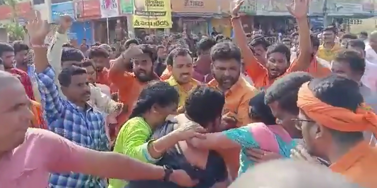 11, including a BJP councilor, booked as videos of mob chanting Jai Shri Ram while attacking Muslim man in Telangana goes viral