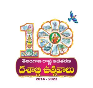 CM KCR unveiled the logo of the decennial celebrations of Telangana Formation Day.