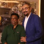 Sudheer Attavar with Karan Bedi