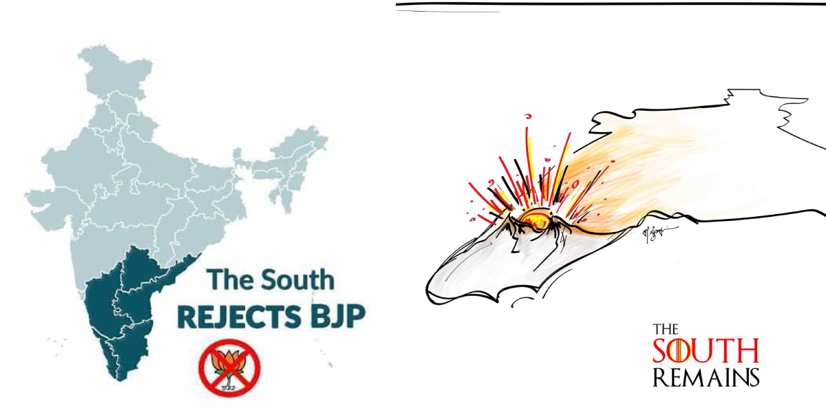 ‘Landmass of Dravidian family stands clear of BJP’, says Stalin, as #SouthKicksOutBJP trends on Twitter