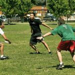 Offense v defense in Ultimate Frisbee