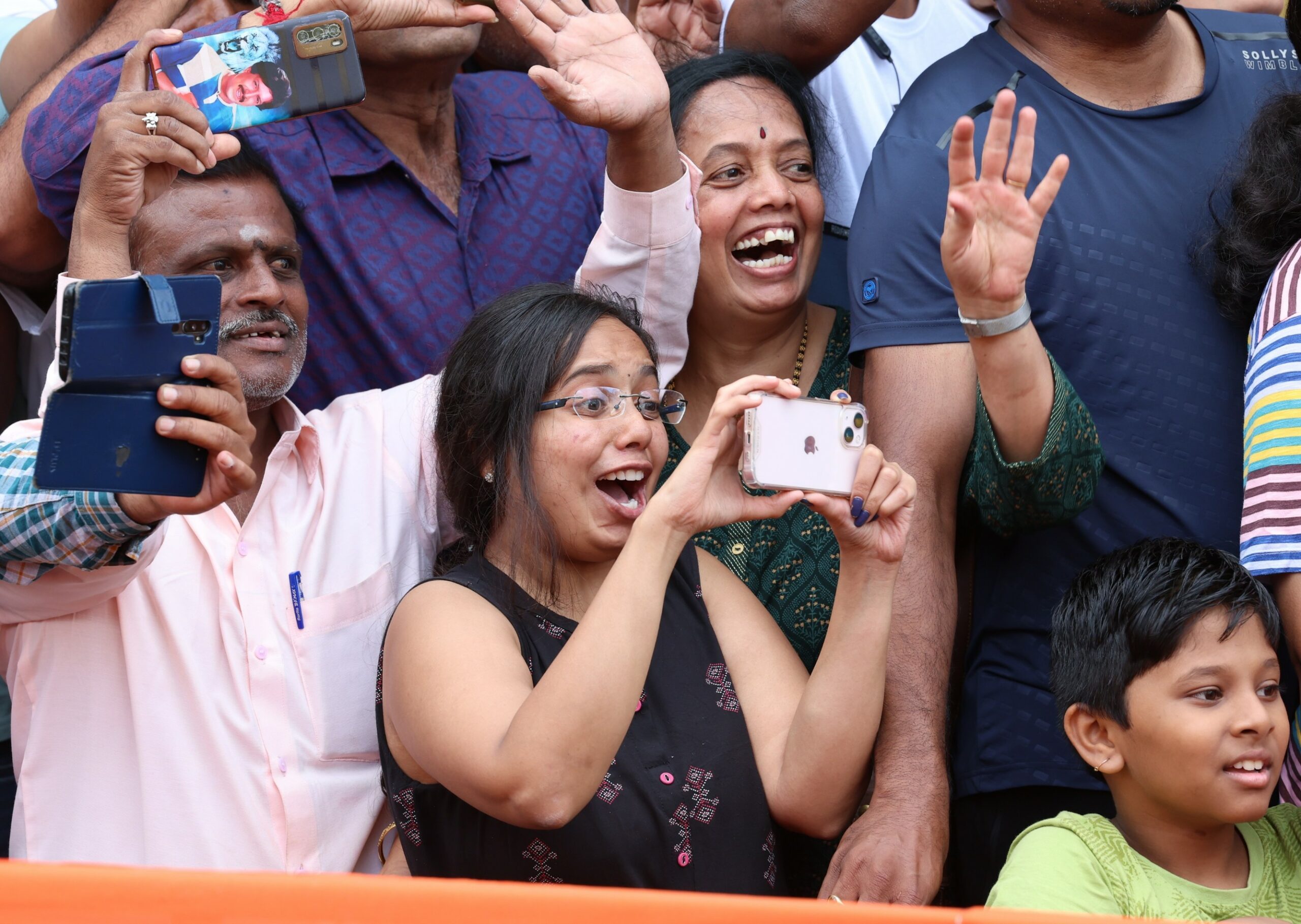 PM Modi's Roadshow in Bengaluru on Saturday. (Supplied)