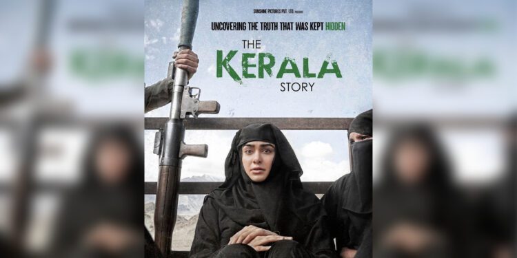 A poster for The Kerala Story.