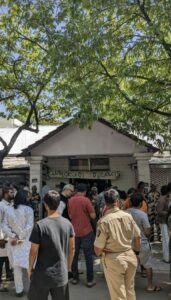 Protests broke out at FTIII Pune during the screening of 'The Kerala Story'. (Supplied)