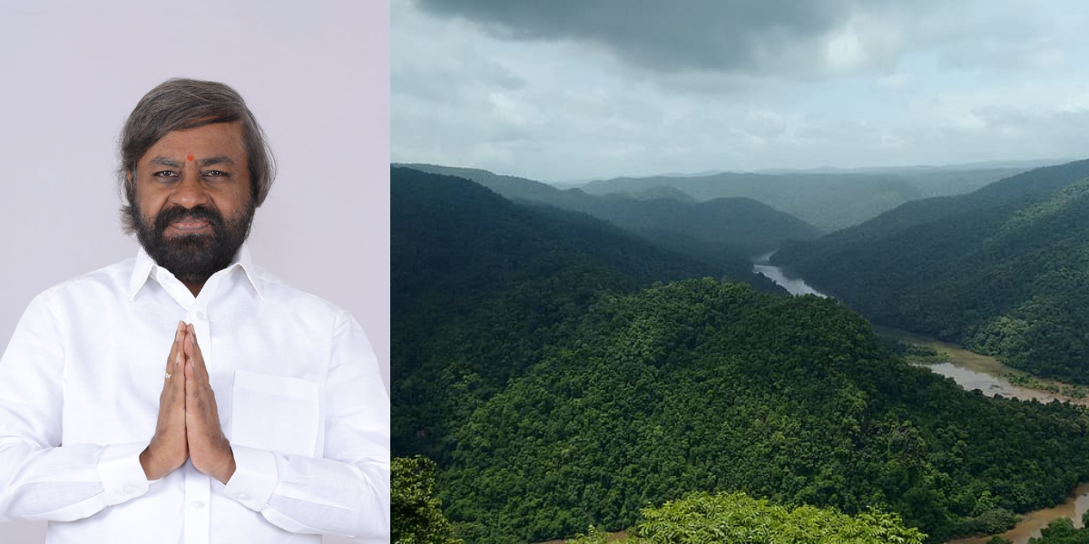 Eshwar Khandre, Minister for Forest, Ecology and Environment, Government of Karnataka. (Twitter/Creative Commons)