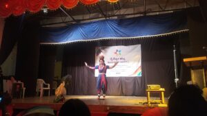 22-year-old trans person Janu performing Jogati Nritya, traditional folk dance of the trans community 