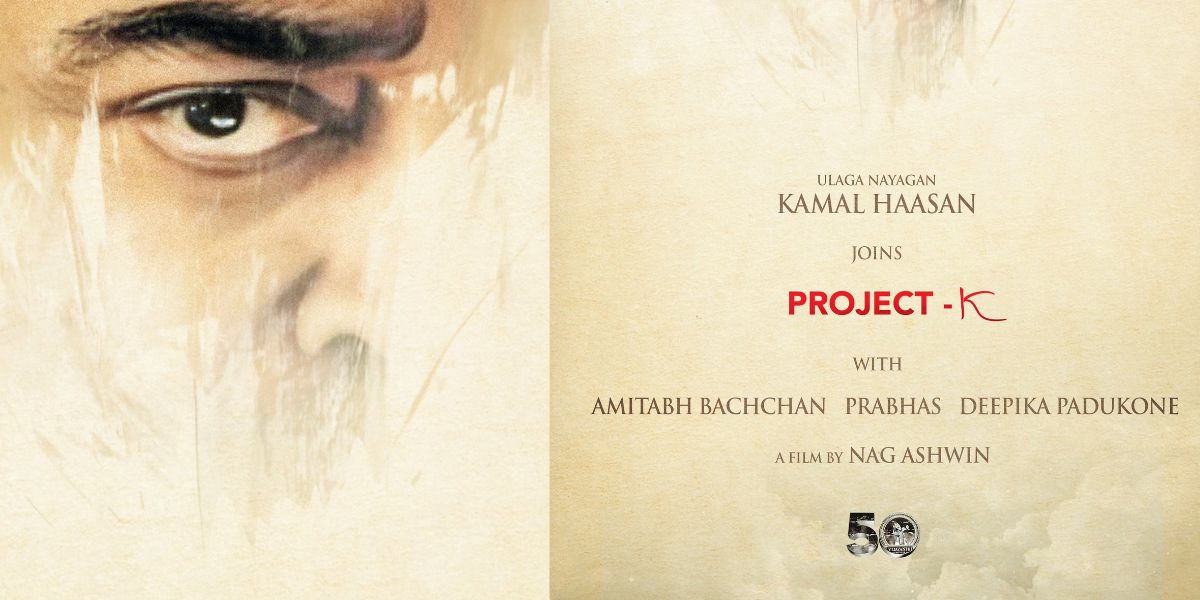 Kamal Haasan joins Project K. (Twitter)
