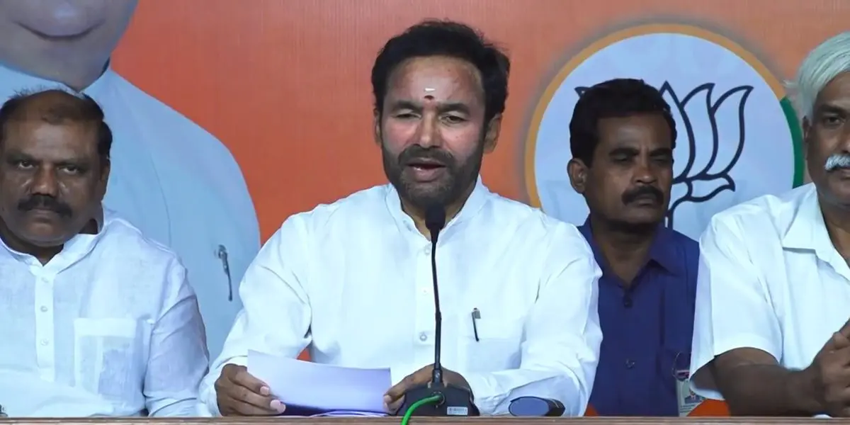 The decision to appoint Kishan Reddy was made as part of strengthening the party ahead of the Assembly polls. (Screengrab)