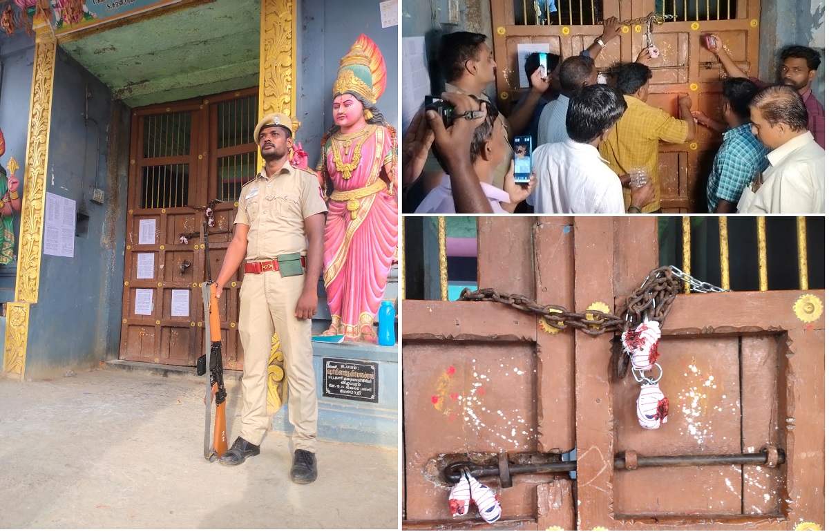 Dalits denied entry: Tamil Nadu government seals Melpathi’s Dharmaraja Draupadi Amman temple