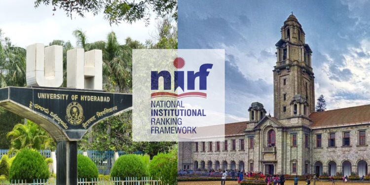 The NIRF has 13 categories in its 2023 edition and is said to be the largest in its scope thus far. (Twitter)