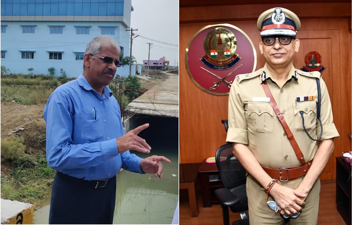 New Chief Secretary Shiv Das Meena and DGP Shankar Jiwal, the Head of Police Force. (Creative Commons)