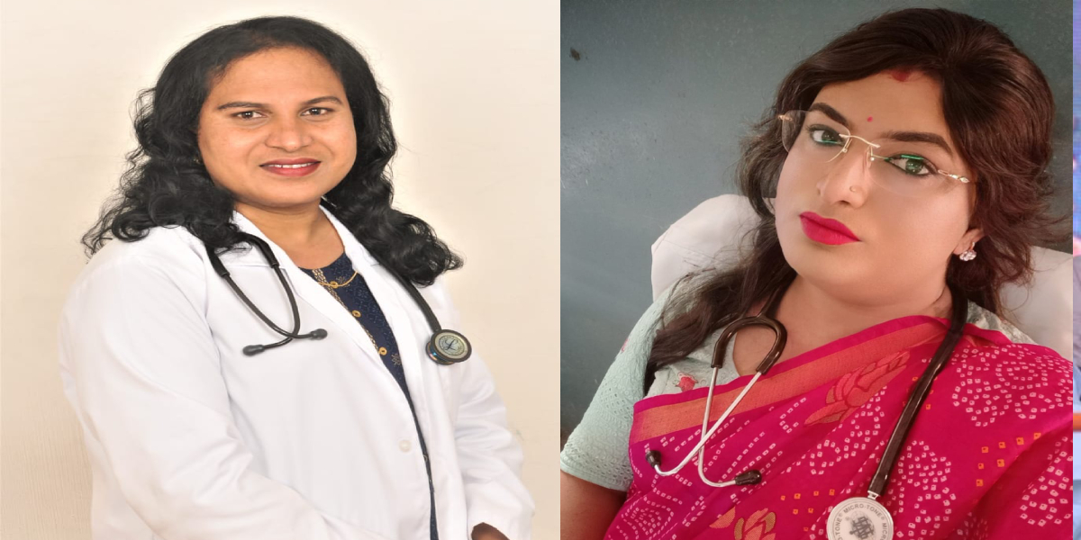 Doctors day Telangana transgender doctors