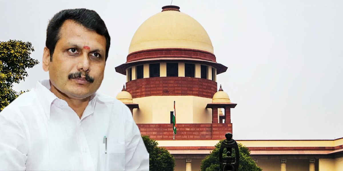 Cash-for-jobs scam: Withdrawing plea in SC for medical bail, TN minister Senthil Balaji to approach trial court for regular bail
