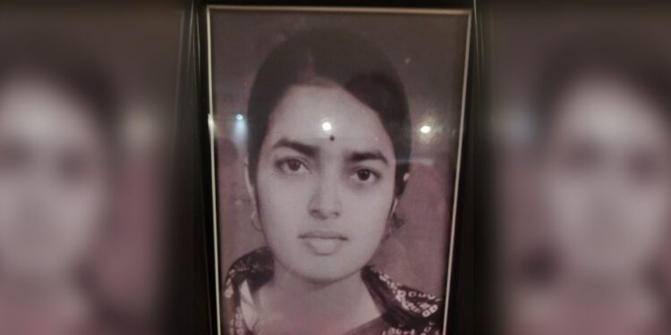 Vijaya Dabbe in her younger days