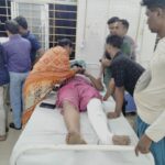 Balasore district hospital looked like a war zone with the injured lying on stretchers in the corridor and rooms bursting at its seams with extra beds propped up. (Supplied)