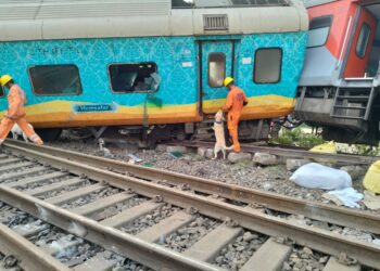 Train accident in Balasore in Odisha