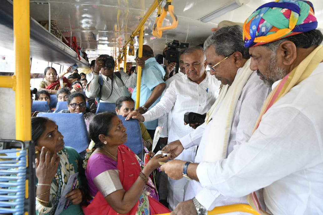 Here’s how Bengaluru residents reacted to Shakti, the free bus ride scheme for women