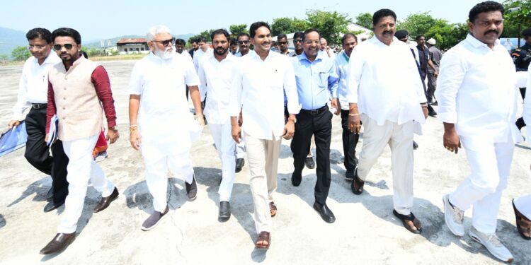 CM Jagan Mohan held a review meeting and site inspection of the Polavaram Project on 6 June. (Twitter)