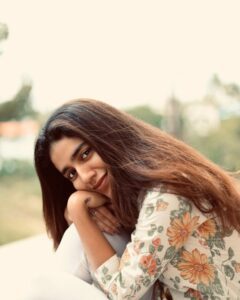 A still of Priya Prakash Varrier