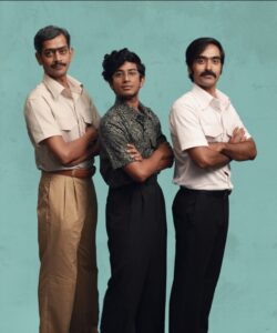 A still of the actors from Aachar and Co