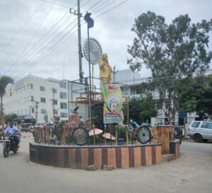 Ambedkar Chowrastha near Gajewal police station
