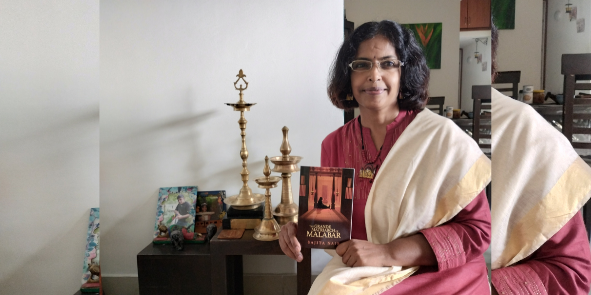 Sajita Nair's latest book is a clarion call for Malayalis to reconnect with their roots. (Marina Paulose/South First)