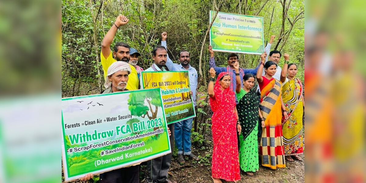 Activists, conservationists, and former forest officials have recorded their disapproval against the Forest Conservation Amendment Bill. (Supplied)
