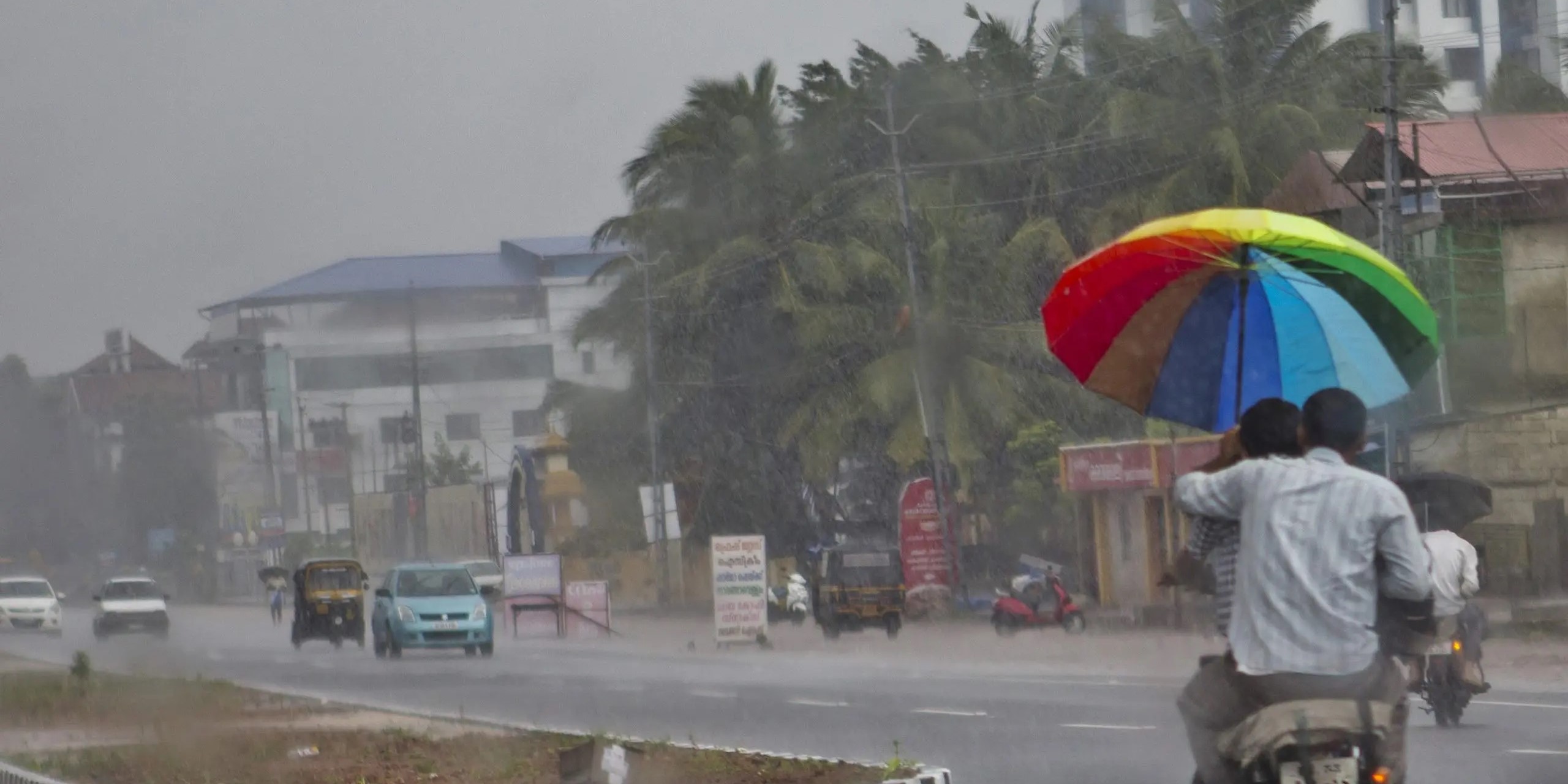 Kerala monsoon rains