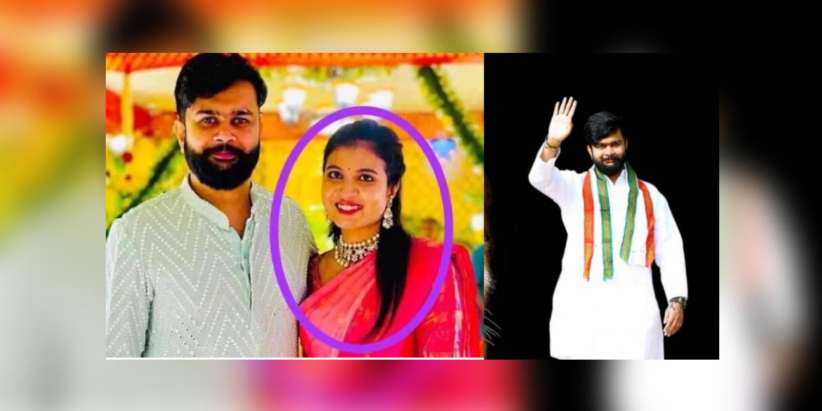 Congress leader accused of wife murder.