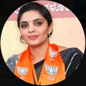 Shankunthala Nataraj, the booked BJP activist