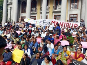 Solidarity event for survivors of Manipur violence in Bengaluru