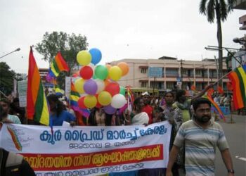 File photo a pride march taken out by the members of the queer community and allies in Kerala (Supplied)