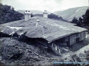 A building destoyed in 1924 Munnar flood. Photo: Supplied.