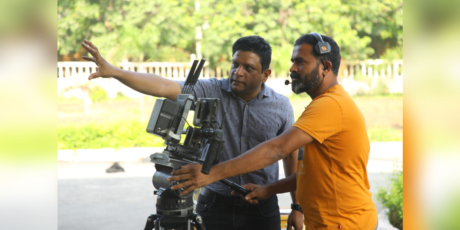 Director AR Sreedhar on the sets